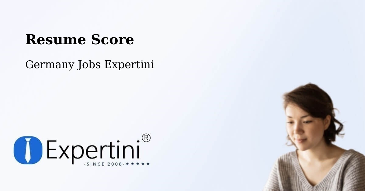 Resume Score & Job Description Match Tool – Mülheim Kärlich - Germany Jobs Expertini