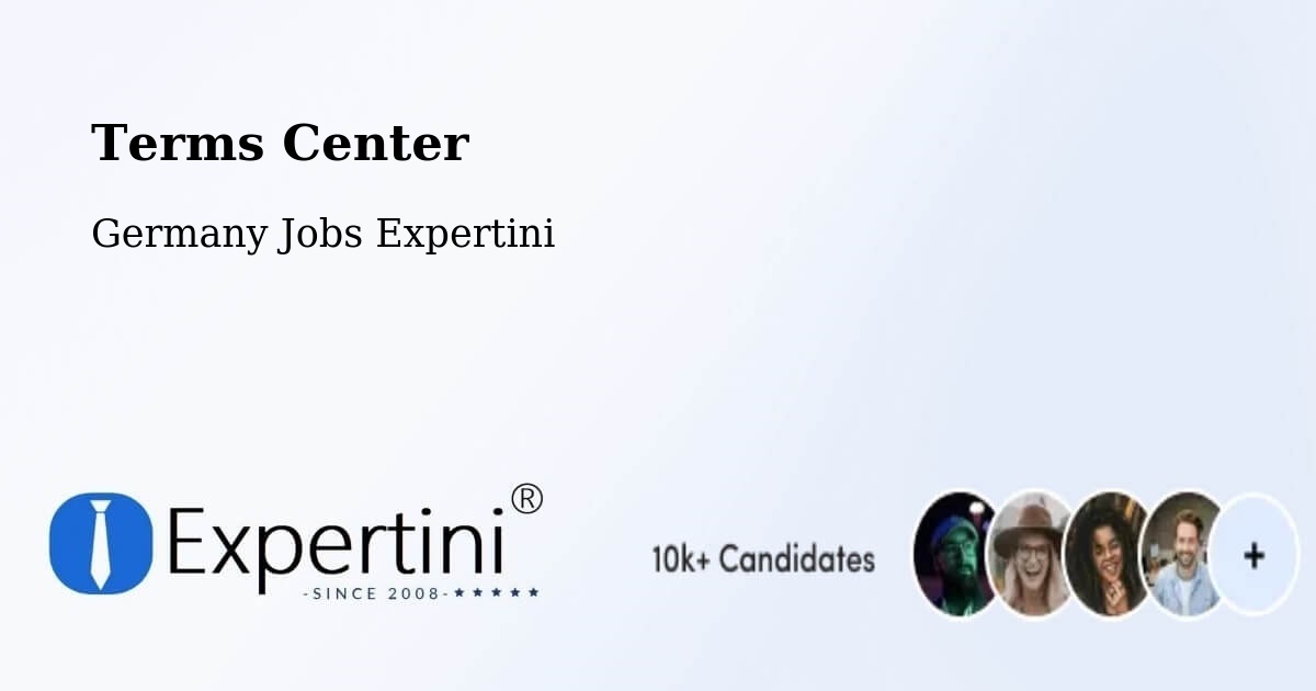 Terms of Service – Mülheim Kärlich - Germany Jobs Expertini